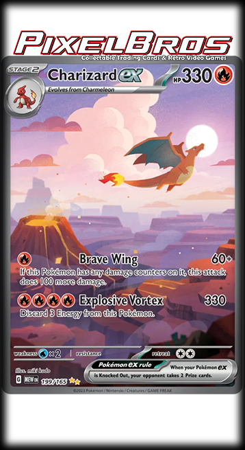 #199 Scarlet & Violet 151 - Charizard EX(LP)