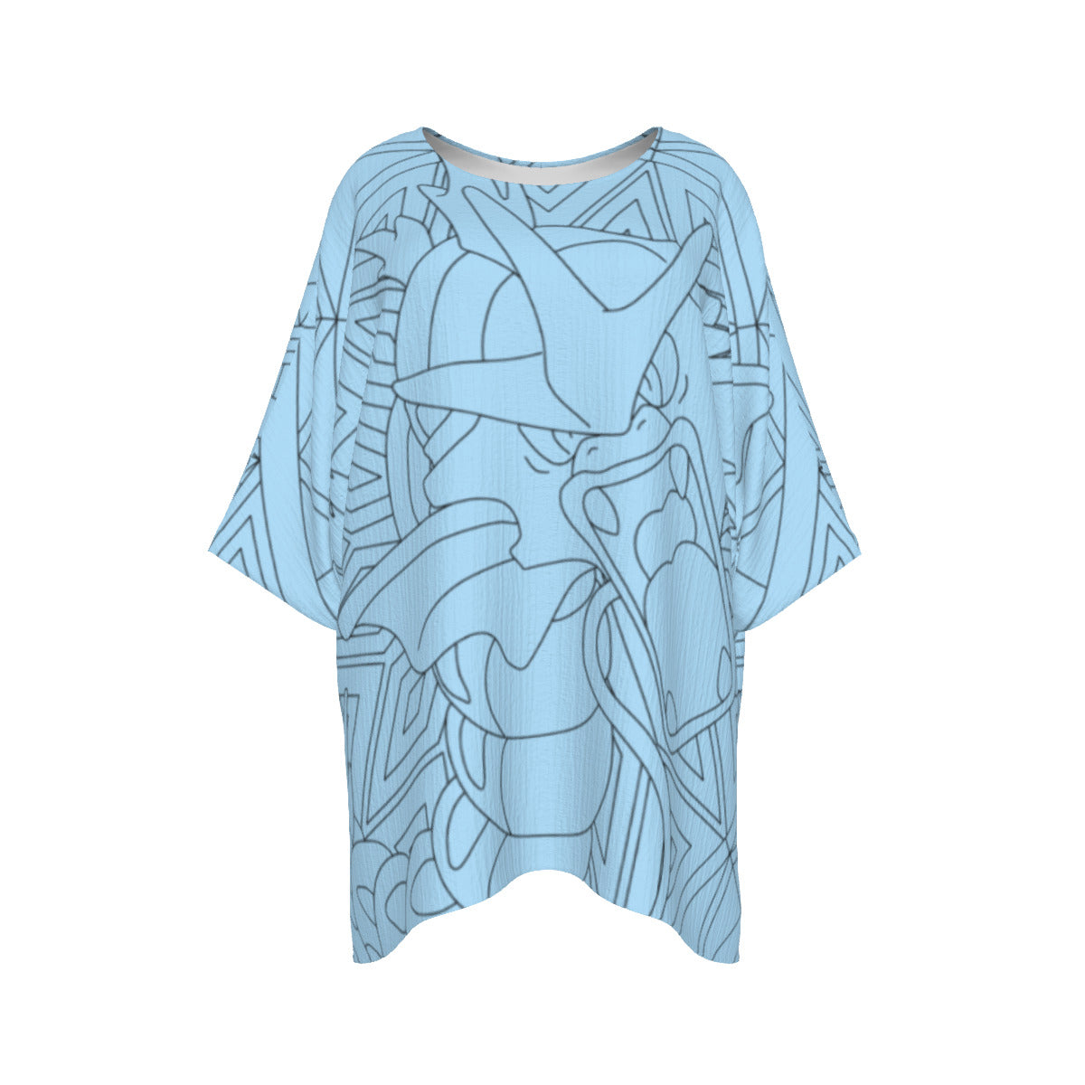 All-Over Print Women's Bat Sleeve Shirt