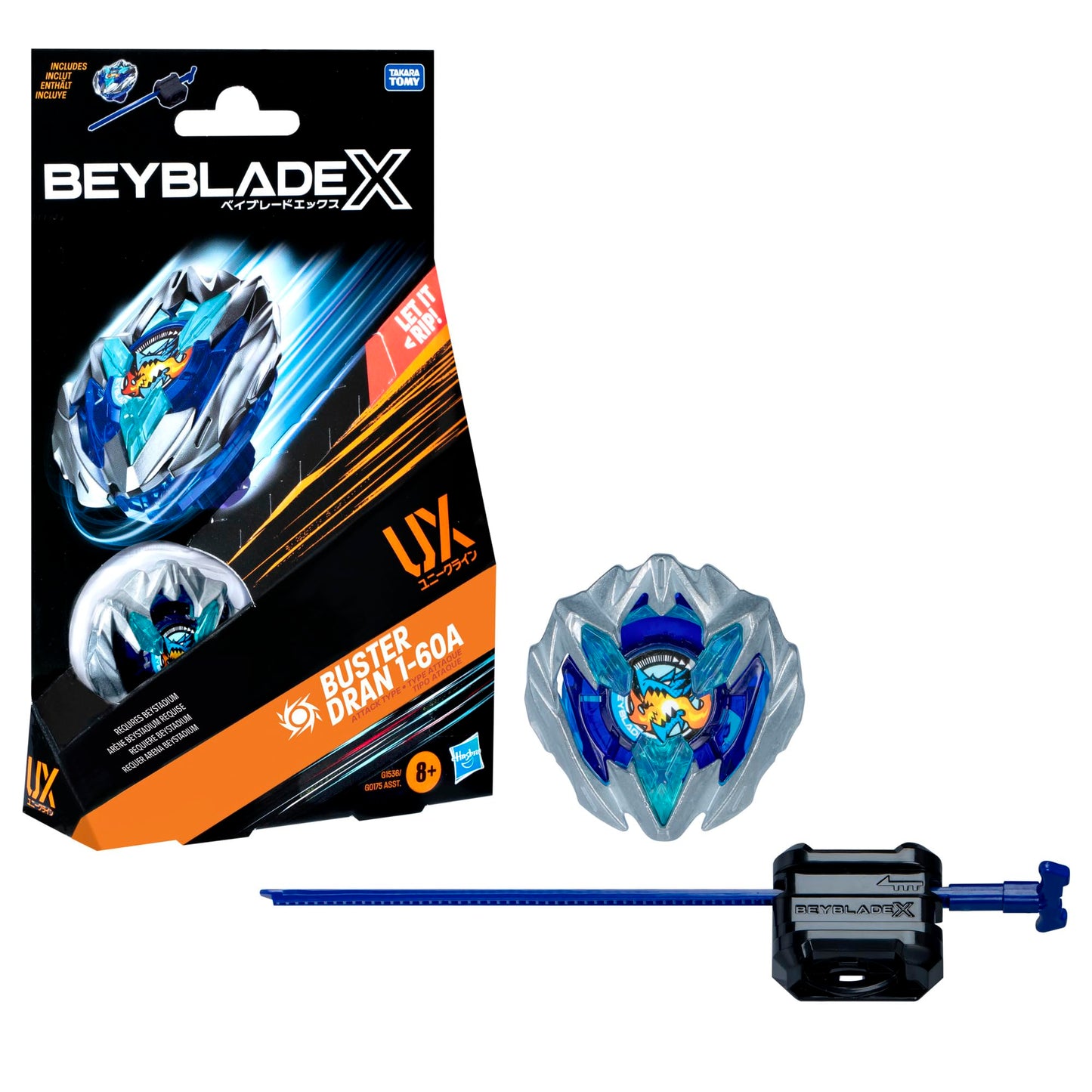 Buster Dran 1-60A - Beyblade X