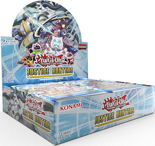 Yu-Gi-Oh Justice Hunters 1st Edition Sealed Booster Box