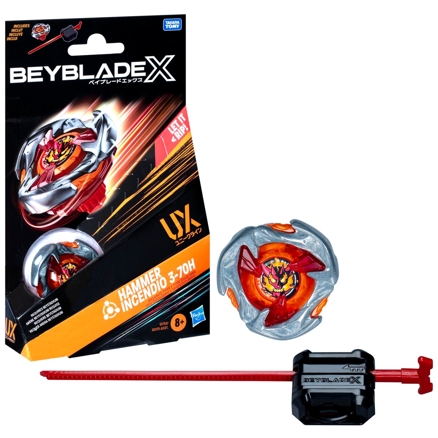Hammer Incendio 3-70H - Beyblade X