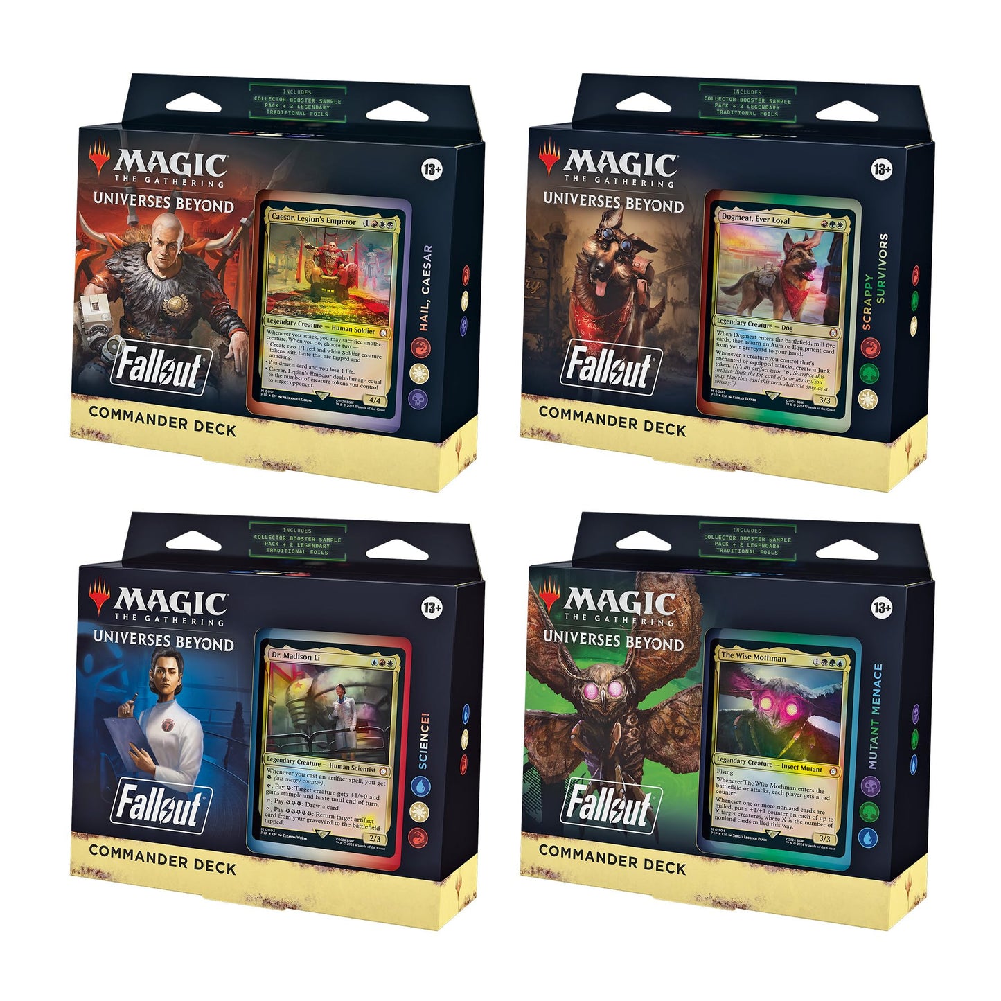 Magic: The Gathering Fallout Commander Decks