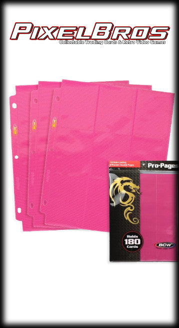 BCW Pro-Pages 9 Pocket Side Loading