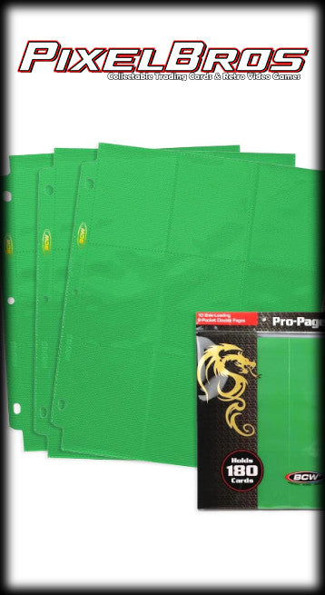 BCW Pro-Pages 9 Pocket Side Loading