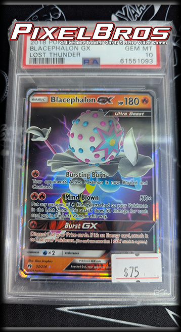 Blacephalon GX #52 - Lost Thunder - PSA 10
