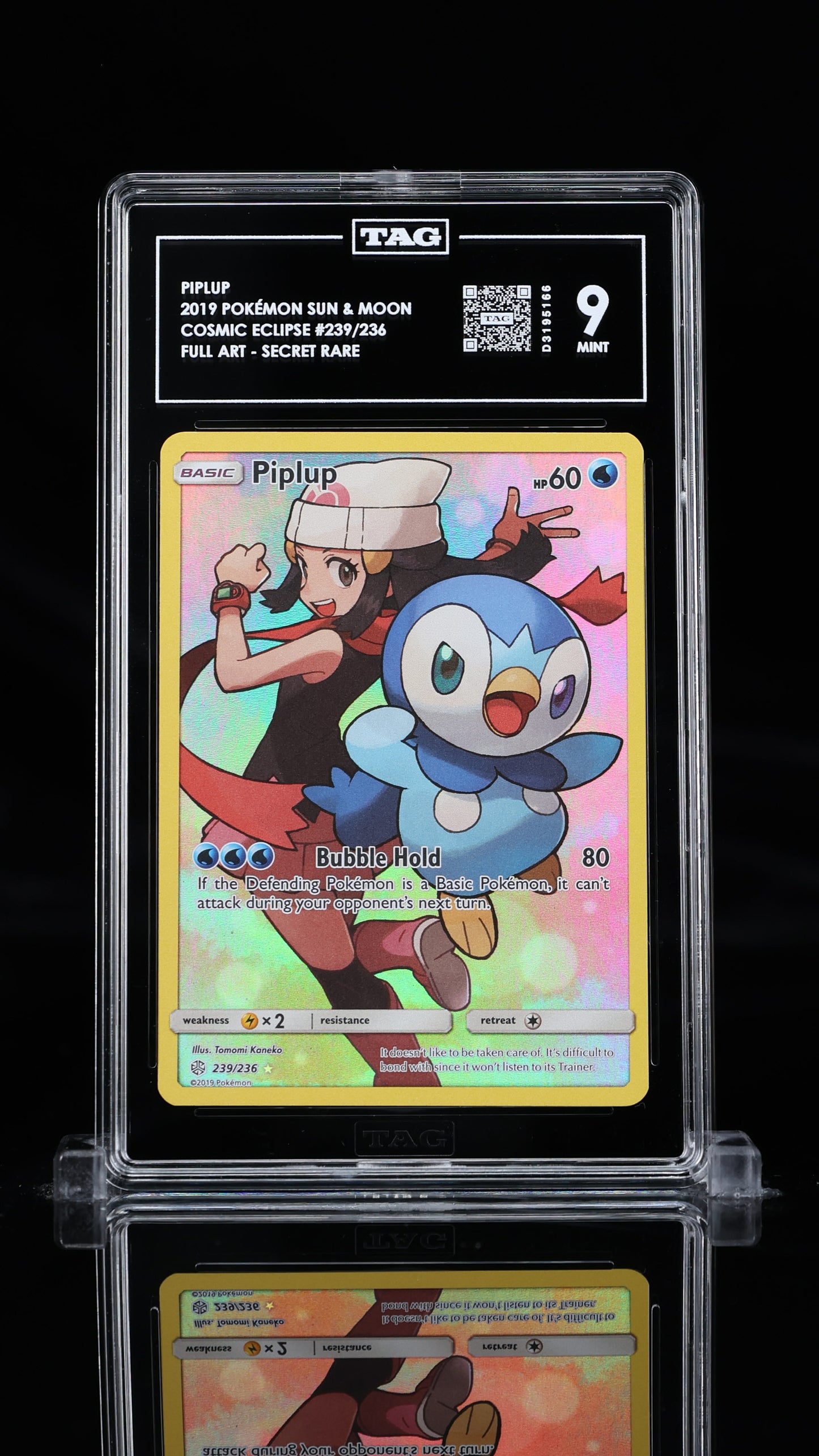 Piplup- #239 Cosmic Eclipse- TAG 9