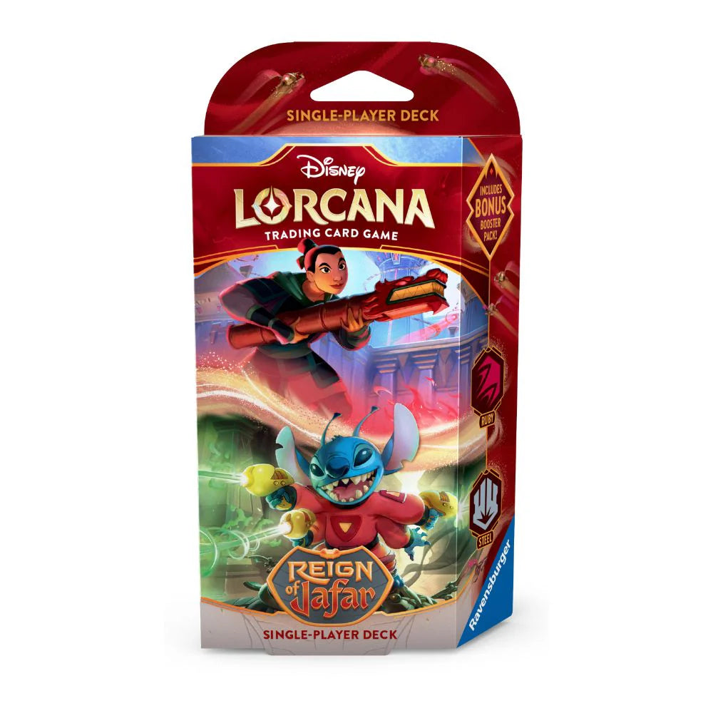 Disney Lorcana Reign of Jafar Single Player Decks