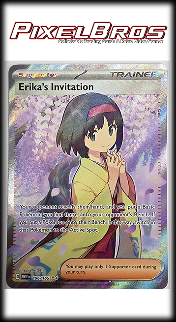 Erika's Invitation #196 Pokemon Scarlet & Violet 151