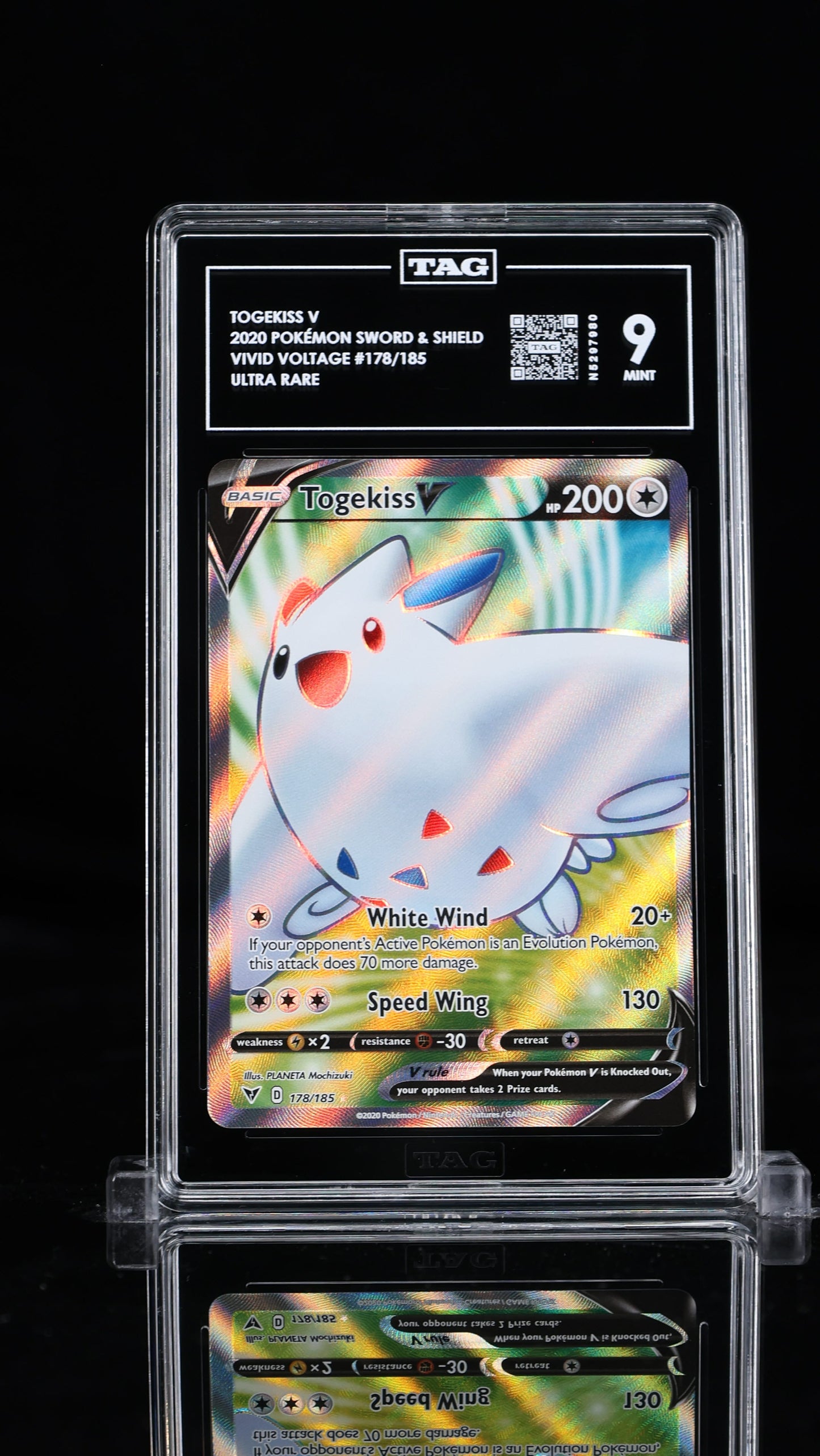 Togekiss V- #178 Vivid Voltage- TAG 9