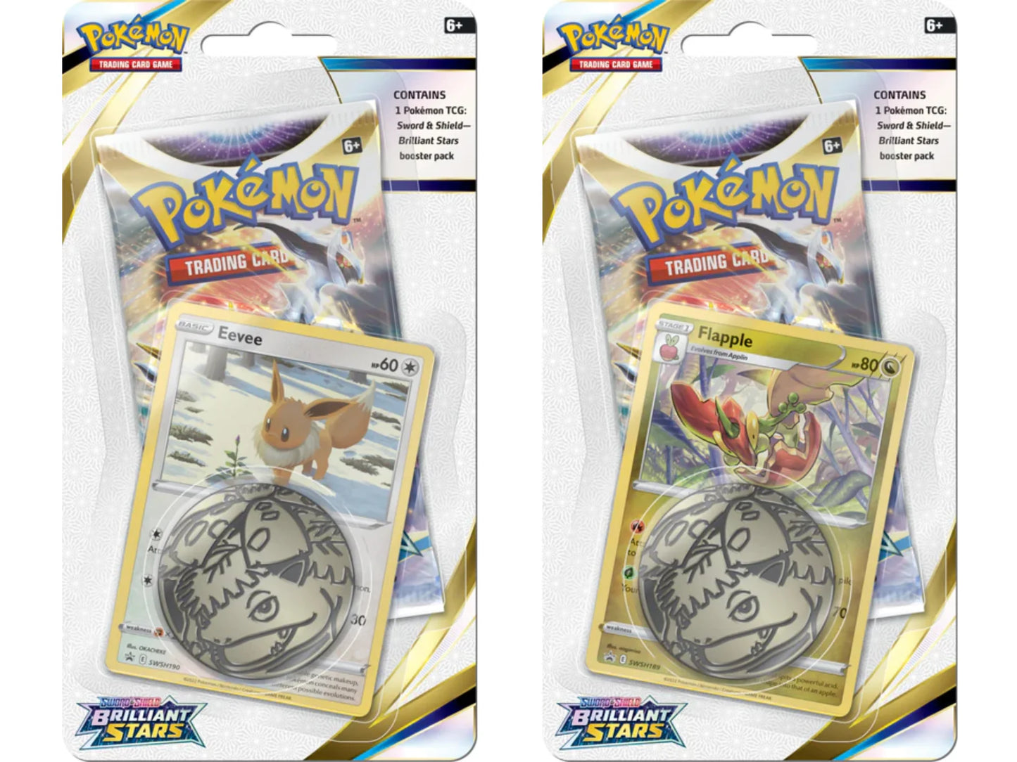 Pokemon - Sword & Shield - Brilliant Stars - Checklane Blister