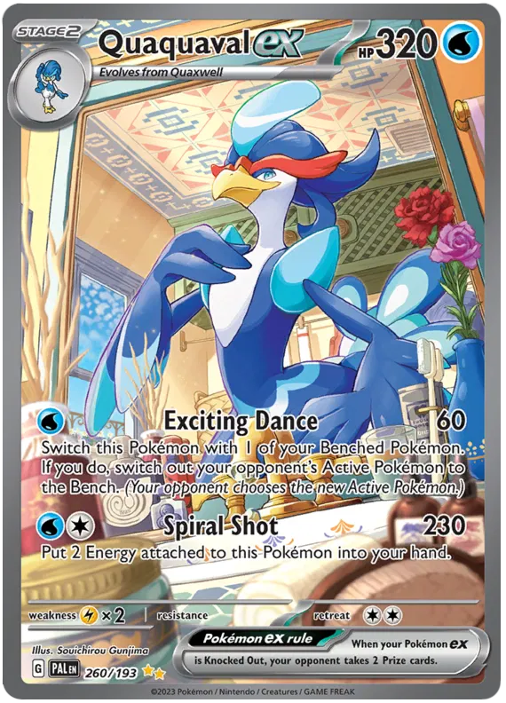#260 - Paldea Evolved - Quaquaval ex
