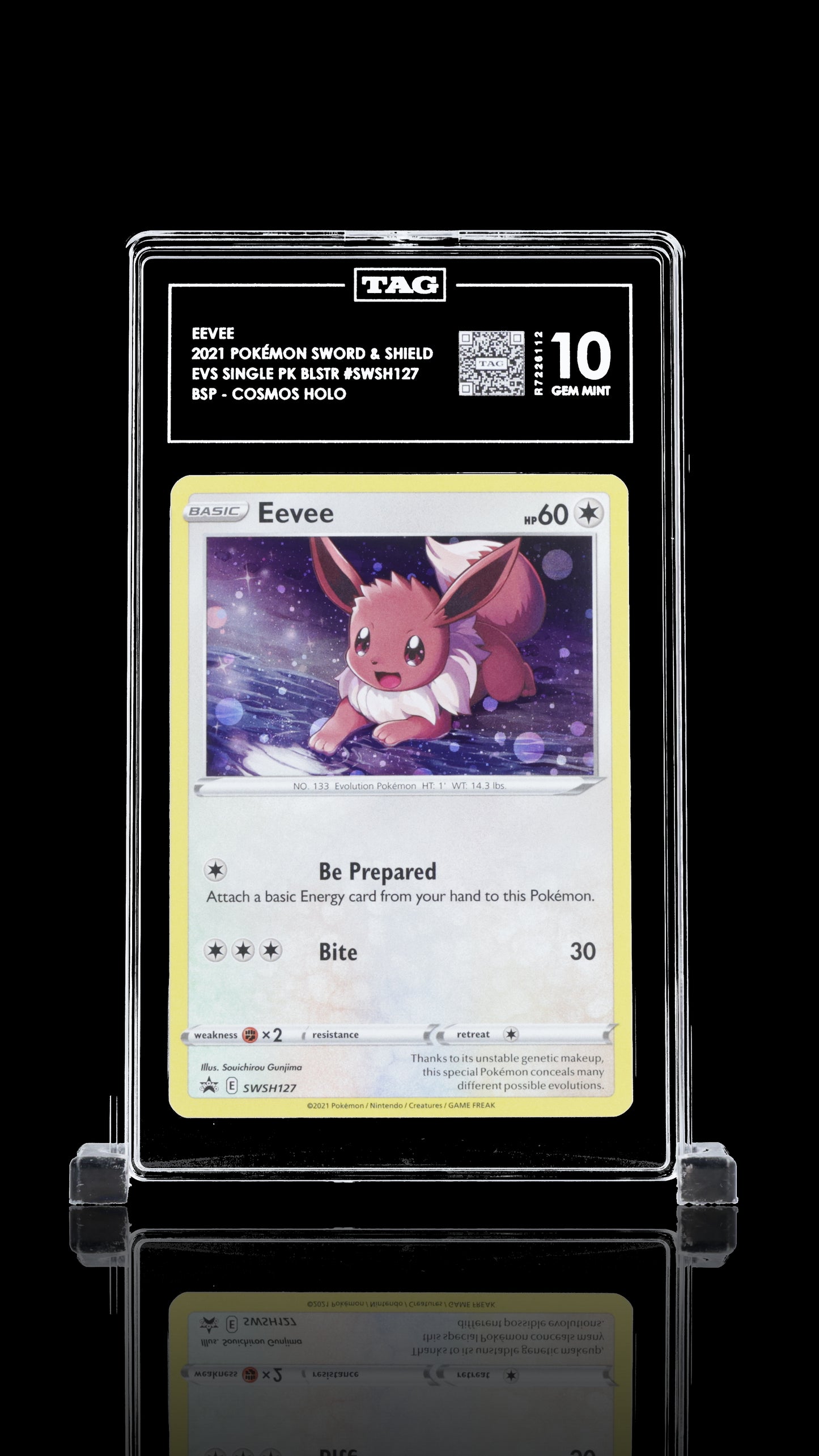 #SWSH127 Eevee - Sword & Shield PROMO - Tag 10