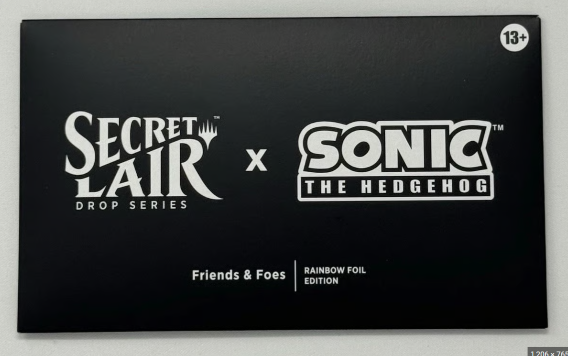 Magic: The Gathering Secret Lair X Sonic the Hedgehog Friends & Foes