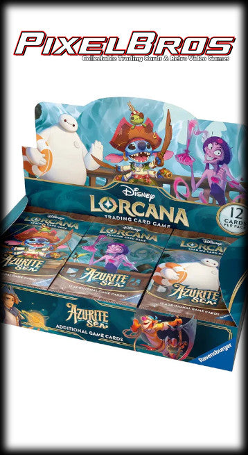 Disney Lorcana Azurite Sea Booster Box