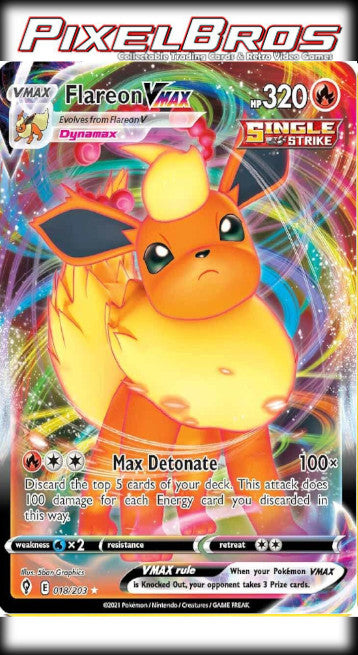 #18 Evolving Skies- Flareon Vmax