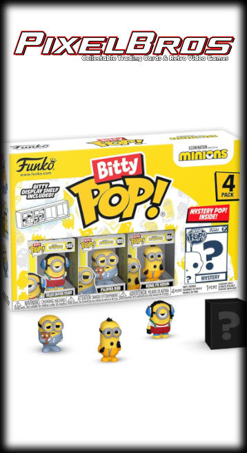 Funko Bitty Pop Minion 4 Pack Assorted