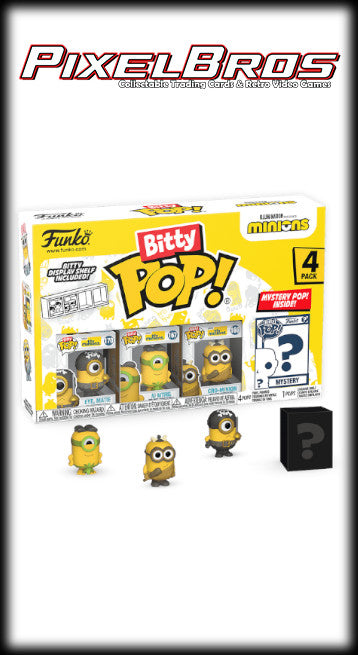 Funko Bitty Pop Minion 4 Pack Assorted