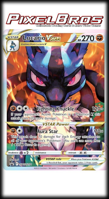 #SWSH291 Sword & Shield Promos- Lucario Vstar