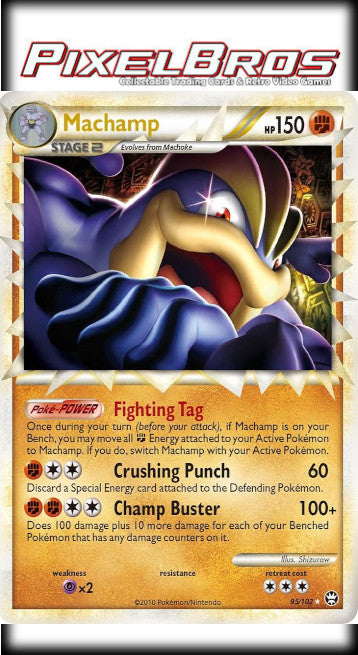 #95 Pokemon Triumphant- Machamp(MP)