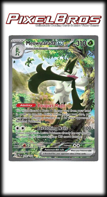 #256 Paldea Evolved- Meowscarda EX