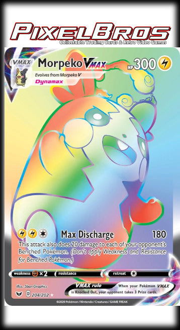 #204 Sword & Shield Base Set- Morpeko Vmax