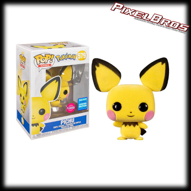 #579 Pichu Flocked Funko Pop