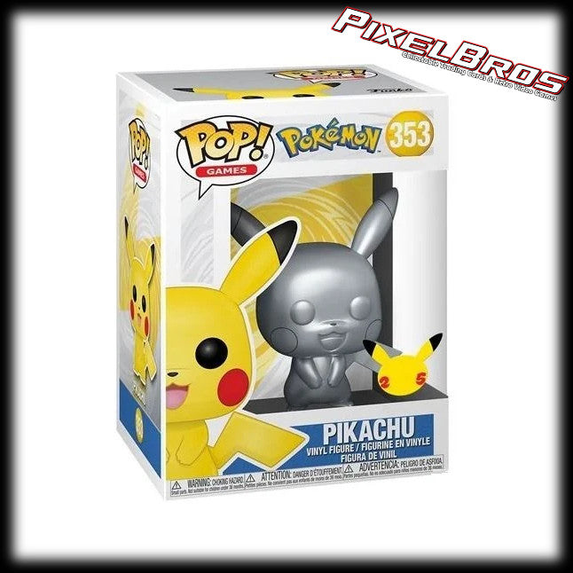 #353 Pikachu Mettalic Funko Pop