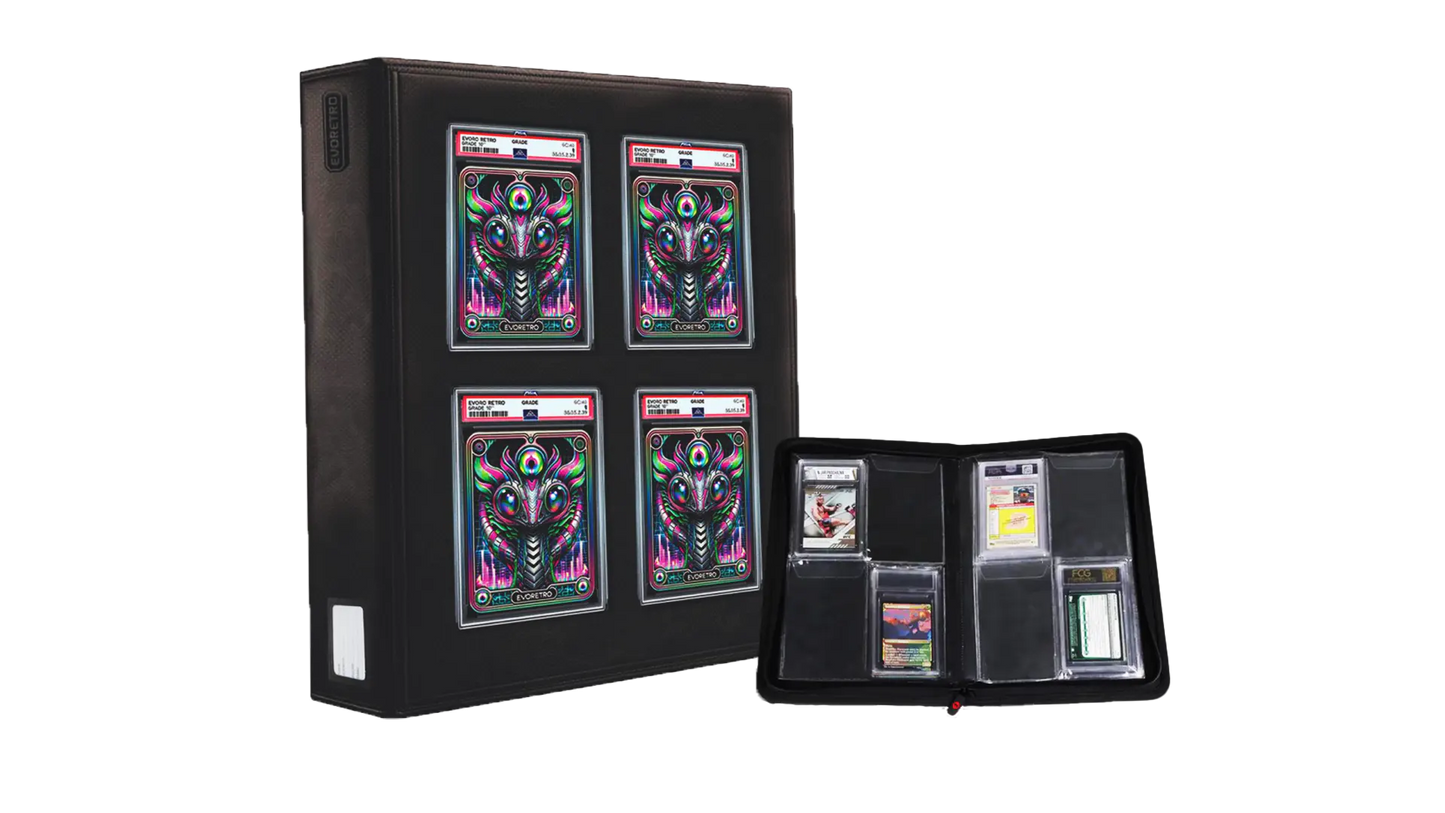 Evoretro Premium Card Slab Binder