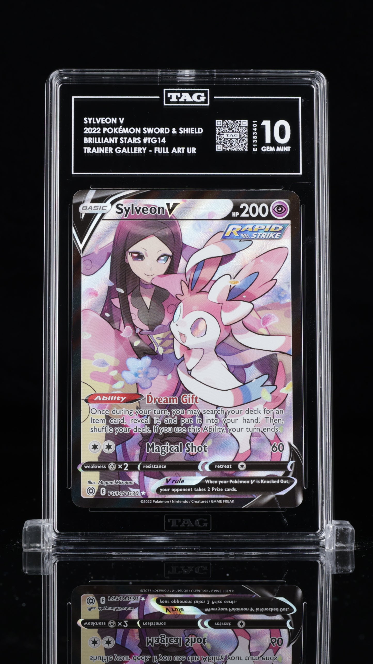 Sylveon V- #TG14 Brilliant Stars- TAG 10