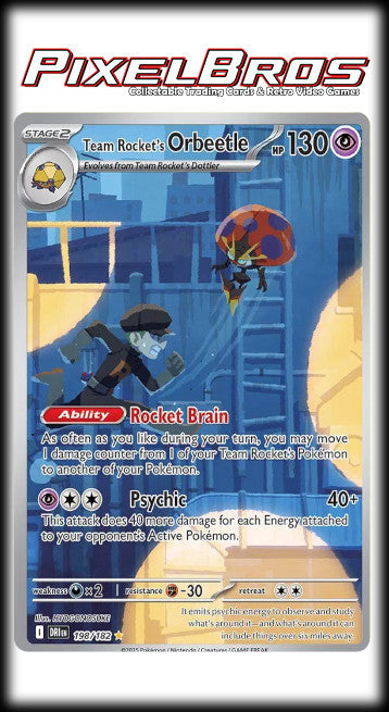 #198 Destined Rivals- Team Rocket's Orbeetle