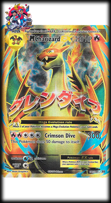 #101 Evolutions - Mega Charizard EX LP