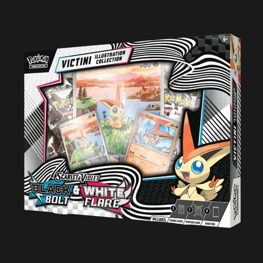 Black Bolt & White Flare - Victini Illustration Collection