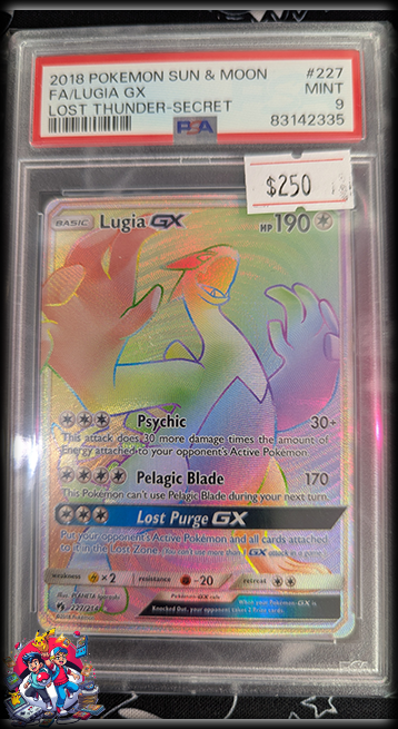 #227 Lugia GX - Lost Thunder - PSA 9