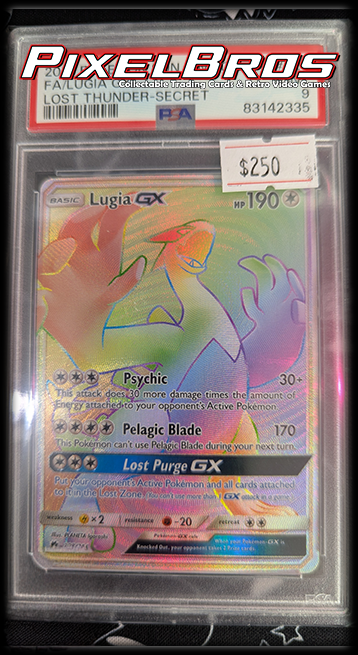 #227 Lugia GX - Lost Thunder - PSA 9