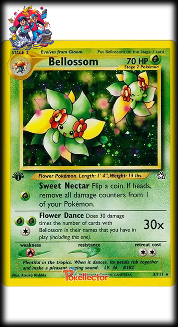 #3 1st Edition Neo Genesis - Bellossom MP