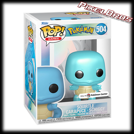 #504 Squirtle Pearlescent Funko Pop