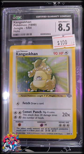 #5 Kangaskhan - Jungle Unlimited - CGC 8.5