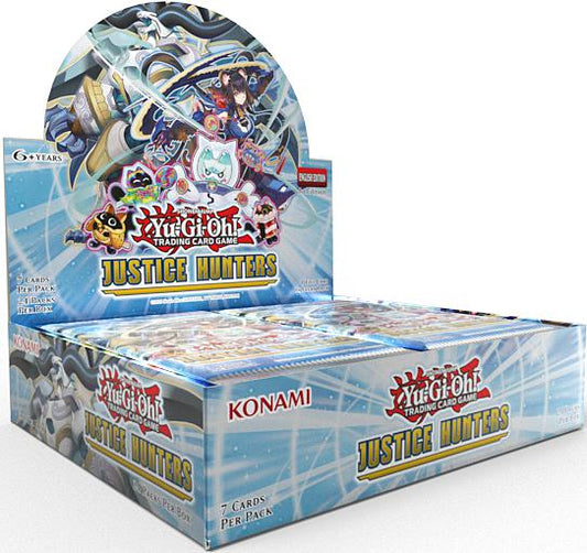 Yu-Gi-Oh Justice Hunters 1st Edition Sealed Booster Box