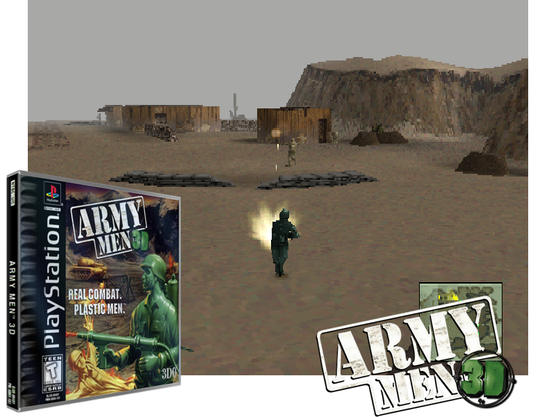 Army Men - 3D (PlayStation 1) - Complete in Case