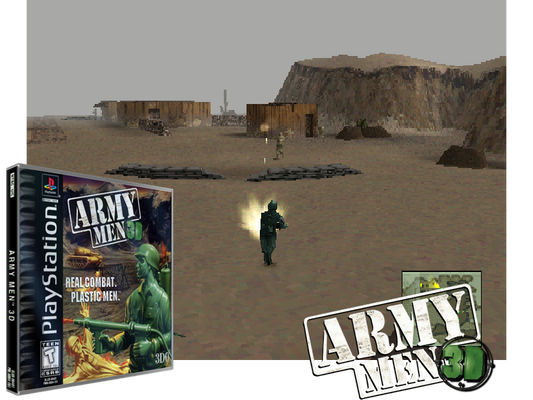 Army Men - 3D (PlayStation 1) - Complete in Case