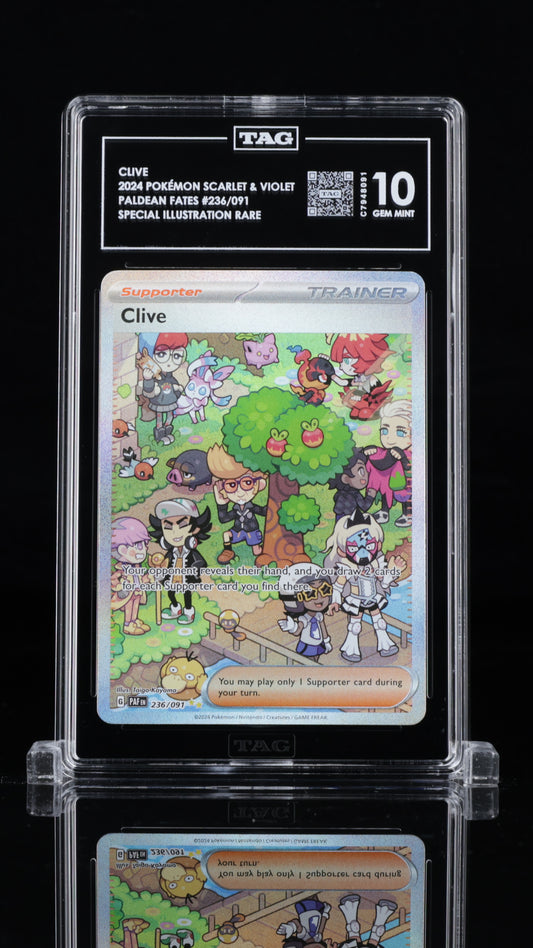 Clive- #236 Paldean Fates- TAG 10