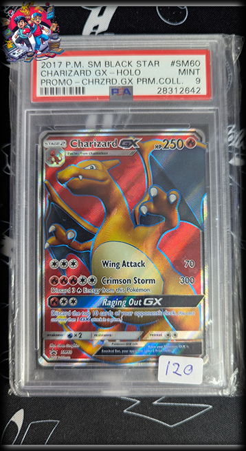 Charizard GX PROMO #SM60 - Charizard GX Premium Collection - PSA 9