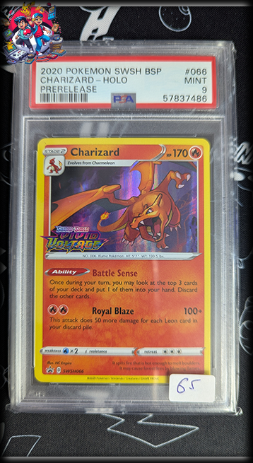 Charizard #066 PROMO Vivid Voltage - PSA 9