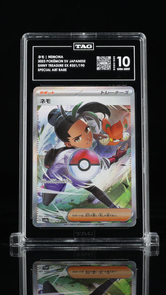 Nemona- #351 Japanese Shiny Treasure- TAG 10