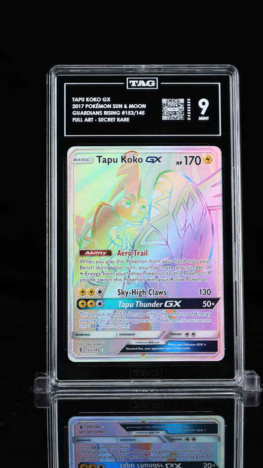 Tapu Koko GX- #153 Guardians Rising- TAG 9