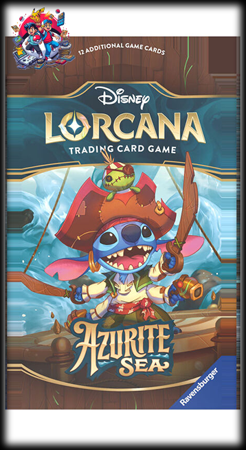 Disney Lorcana TCG: Azurite Sea Booster Pack