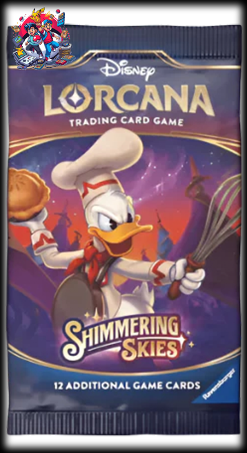 Disney Lorcana TCG: Shimmering Skies Booster Pack