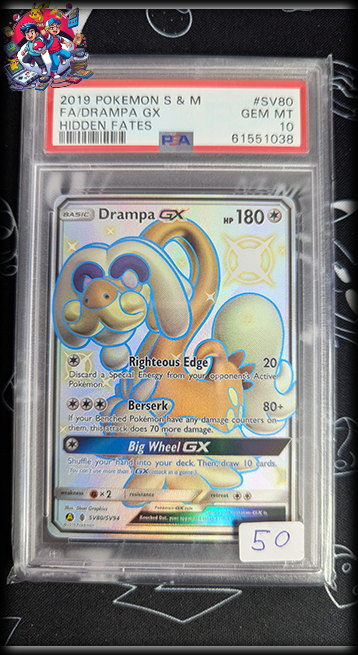 Drampa GX #SV80 - Hidden Fates - PSA 10