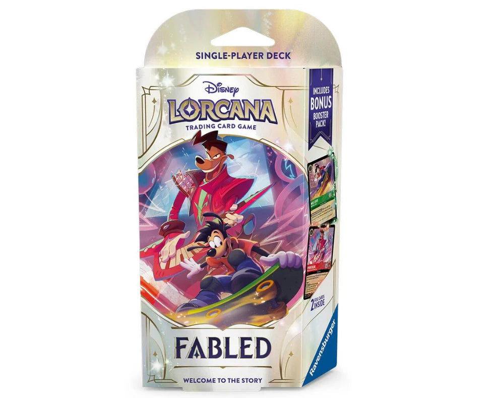 Disney Lorcana Fabled Single Player Decks