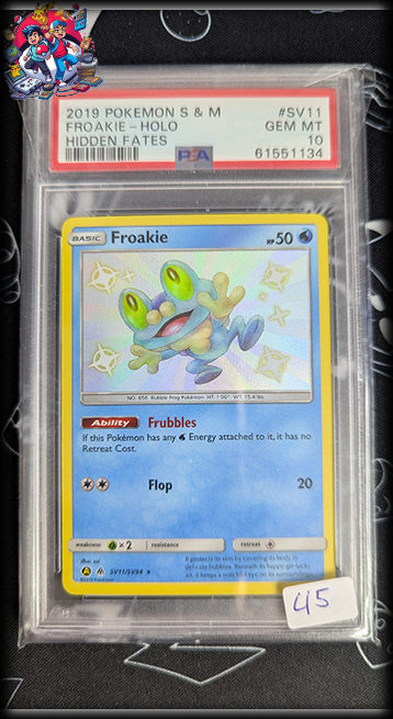 Froakie #SV11 - Hidden Fates - PSA 10